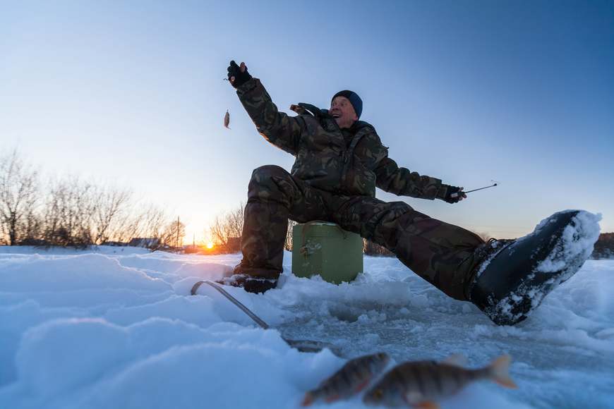 Зимняя обувь для рыбалки